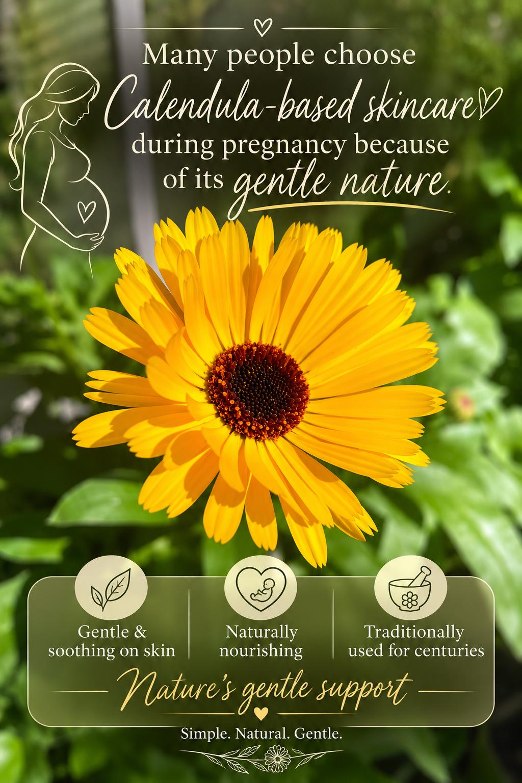 Chambers Botanical Calendula Skin Balm styled with calendula flowers