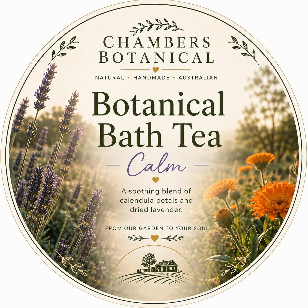 Chambers Botanical Bath Tea handmade in Queensland