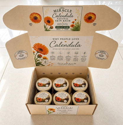Chambers Botanical Calendula Skin Balm packaged and ready to post