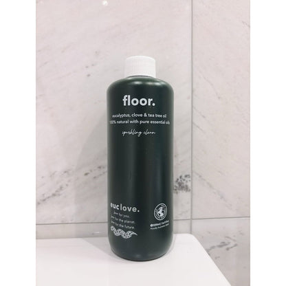 Non-Toxic Natural Floor Cleaner with antibacterial essential oils
