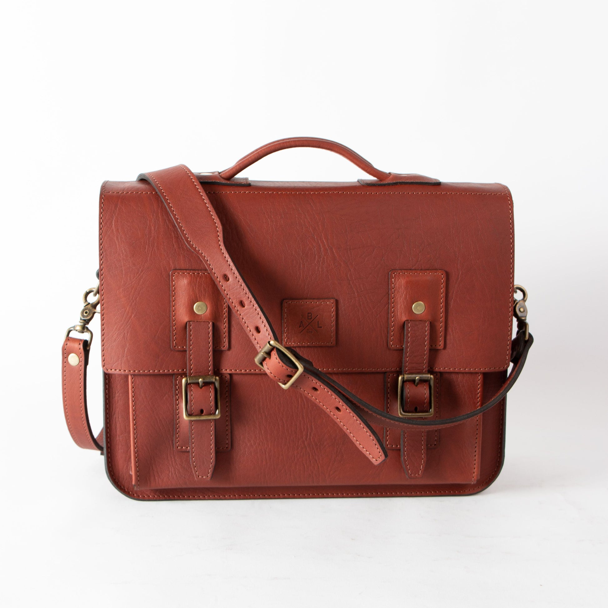 Laptop Briefcase - Aussie Bush Leather