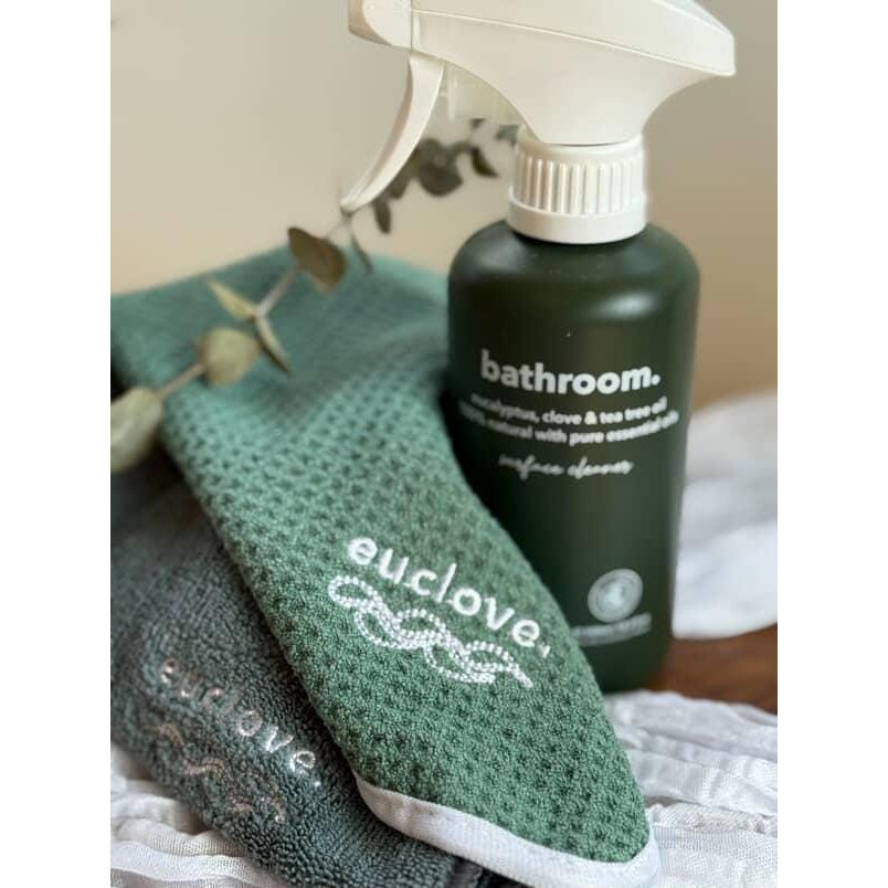 Bathroom Cleaner 500 ml & Microfibre Cloth Pack