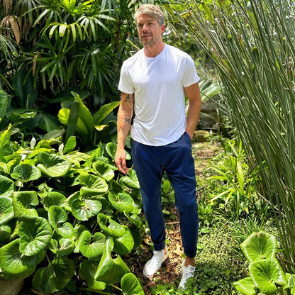 Bamboo Byron Lounge Pant - Navy