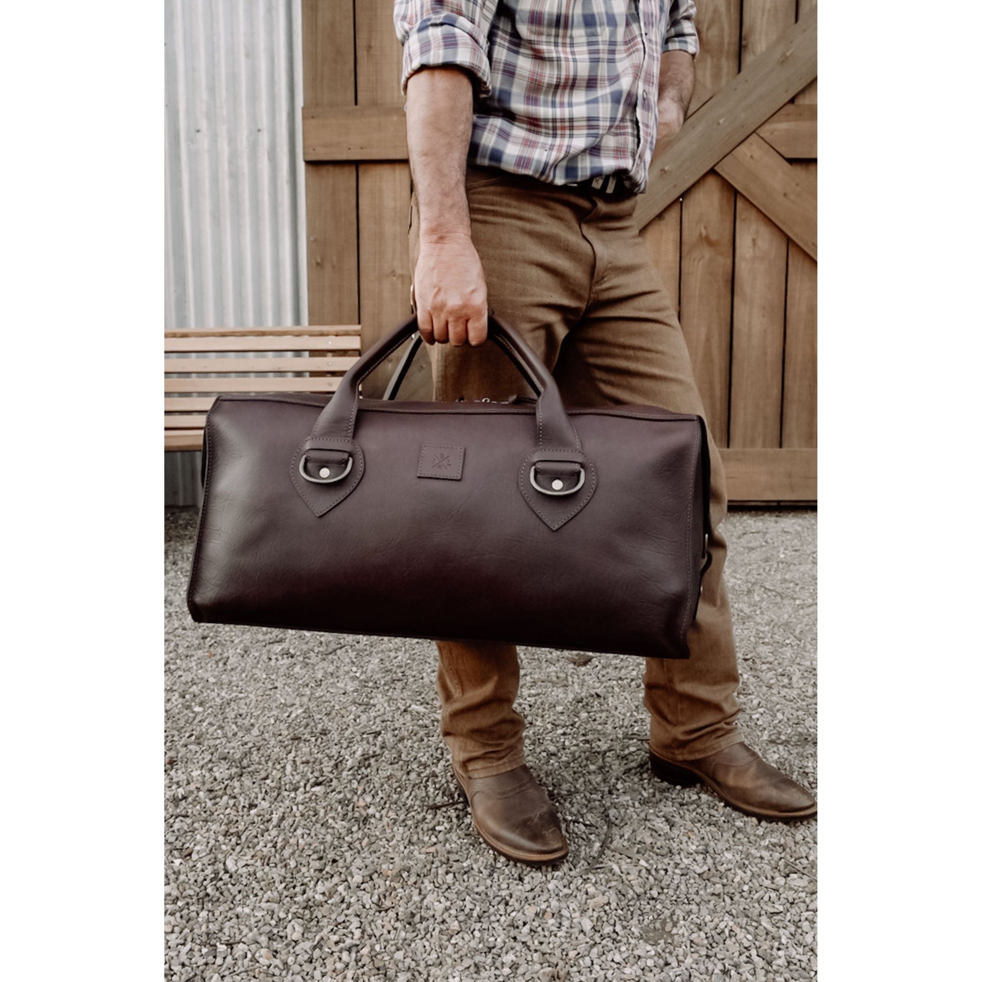 Overlander Travel Bag - Aussie Bush Leather