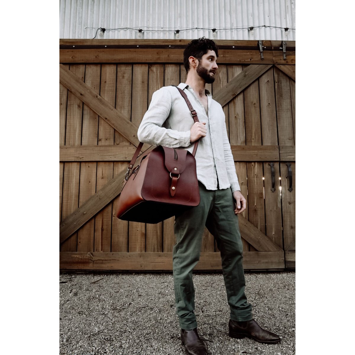 Overlander Travel Bag - Aussie Bush Leather