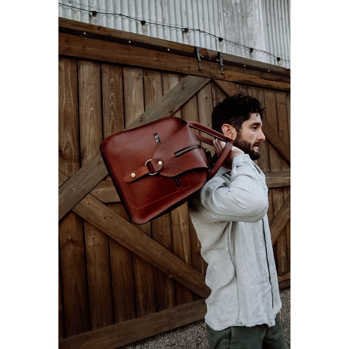 Overlander Travel Bag - Aussie Bush Leather
