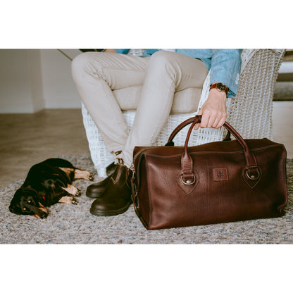 Overnighter Travel Bag - Aussie Bush Leather