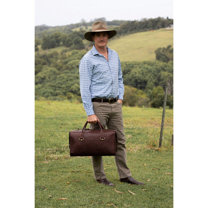 Overnighter Travel Bag - Aussie Bush Leather