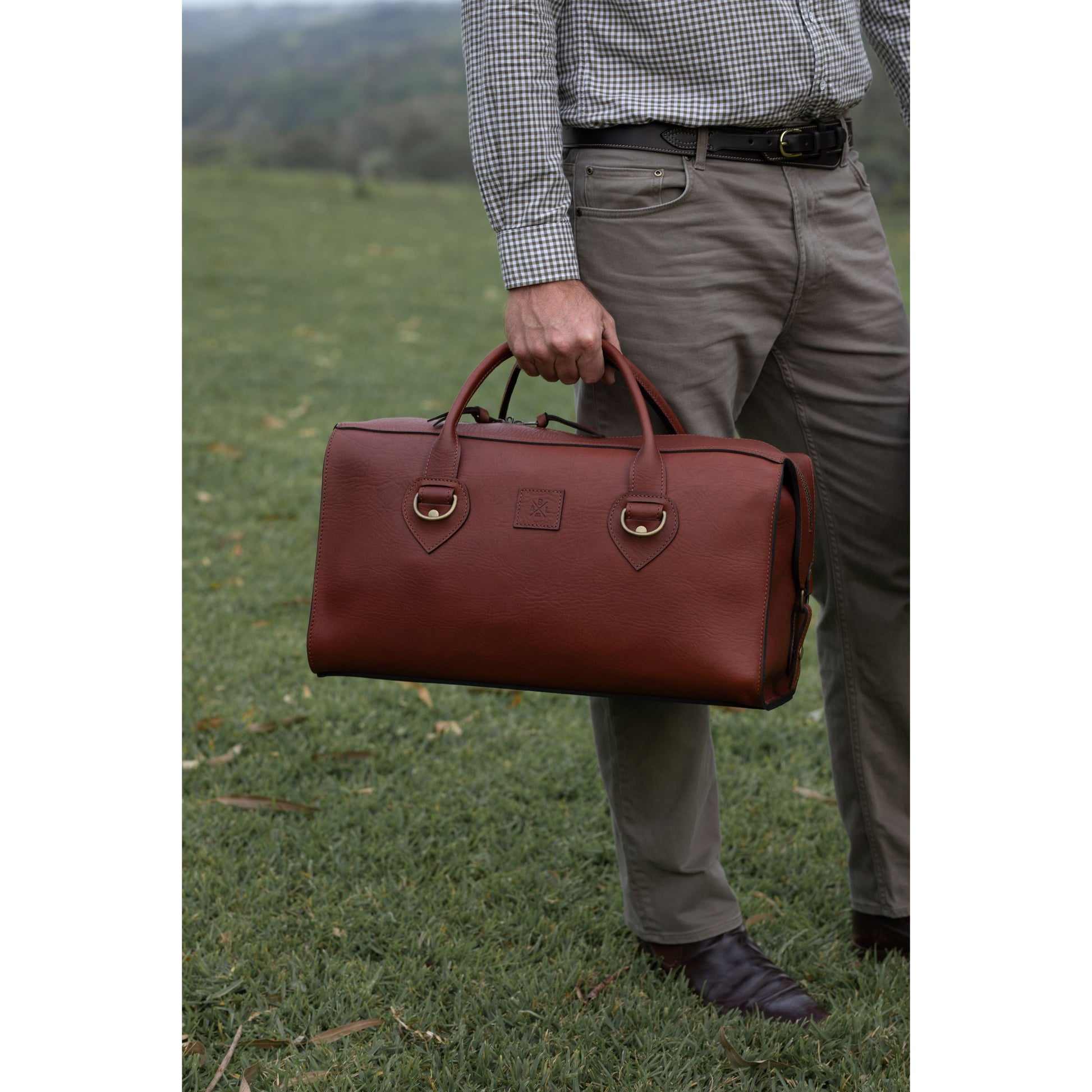 Overnighter Travel Bag - Aussie Bush Leather
