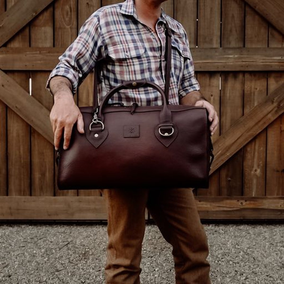 Overnighter Travel Bag - Aussie Bush Leather