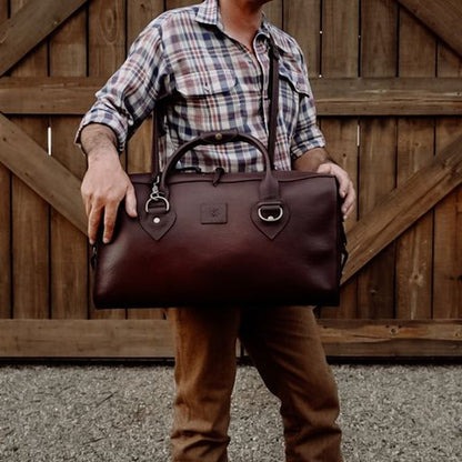 Overnighter Travel Bag - Aussie Bush Leather