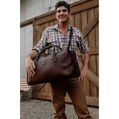Overnighter Travel Bag - Aussie Bush Leather