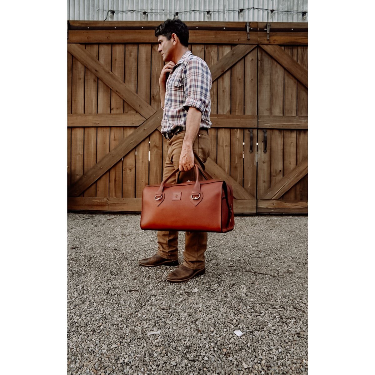 Overnighter Travel Bag - Aussie Bush Leather