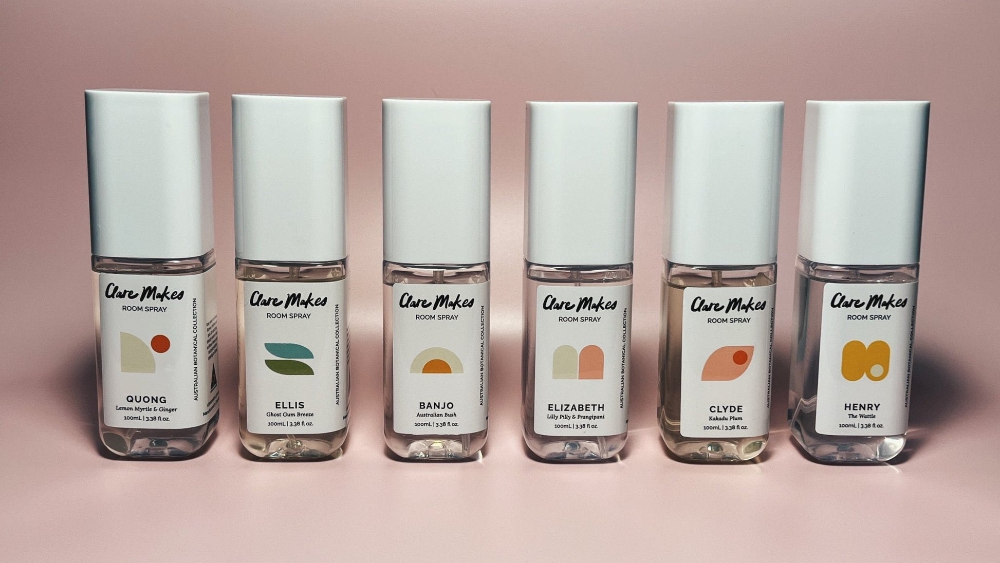 Room Sprays - 100ml - Clare Makes - Room Spray