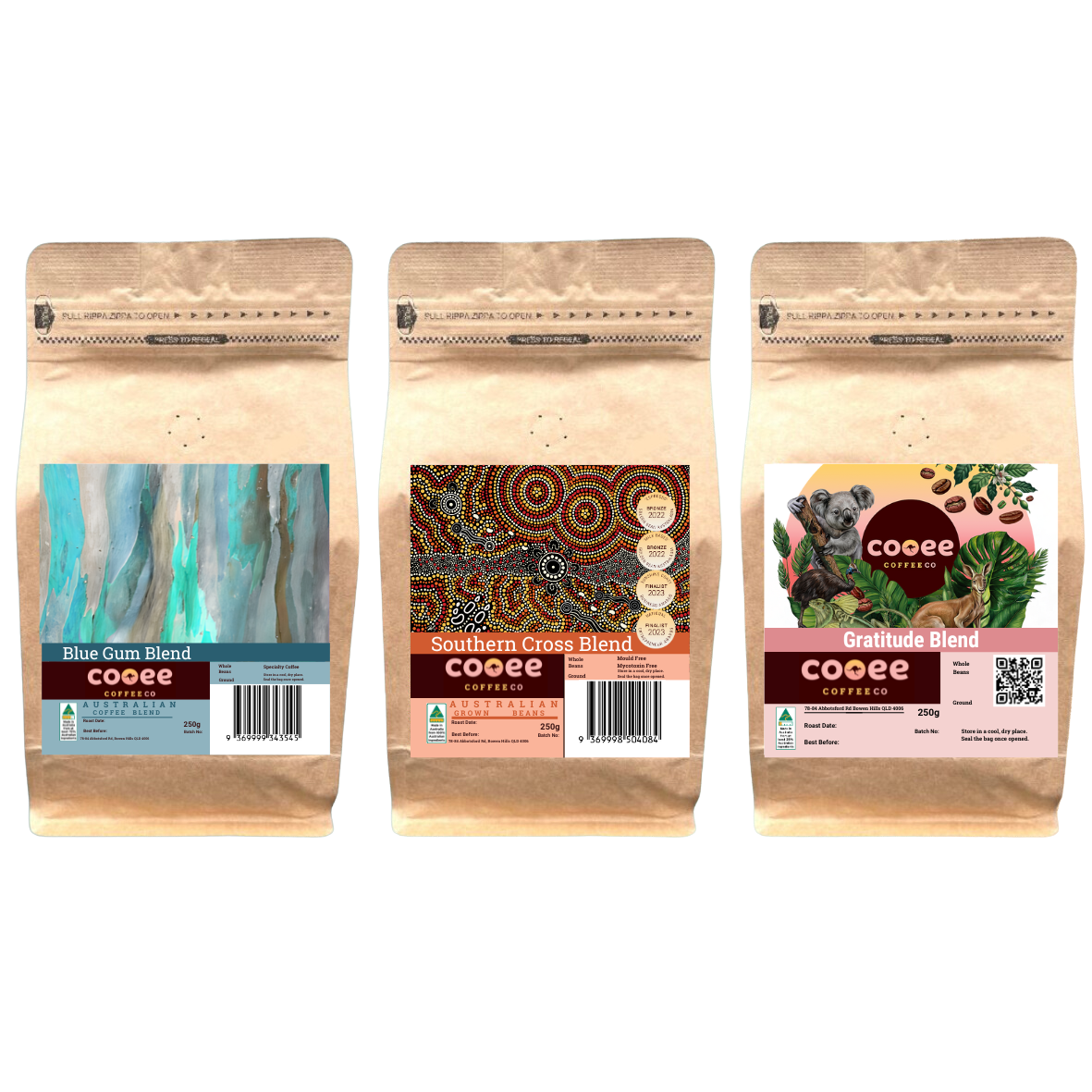 Coffee Sample Pack from Cooee Coffee Co