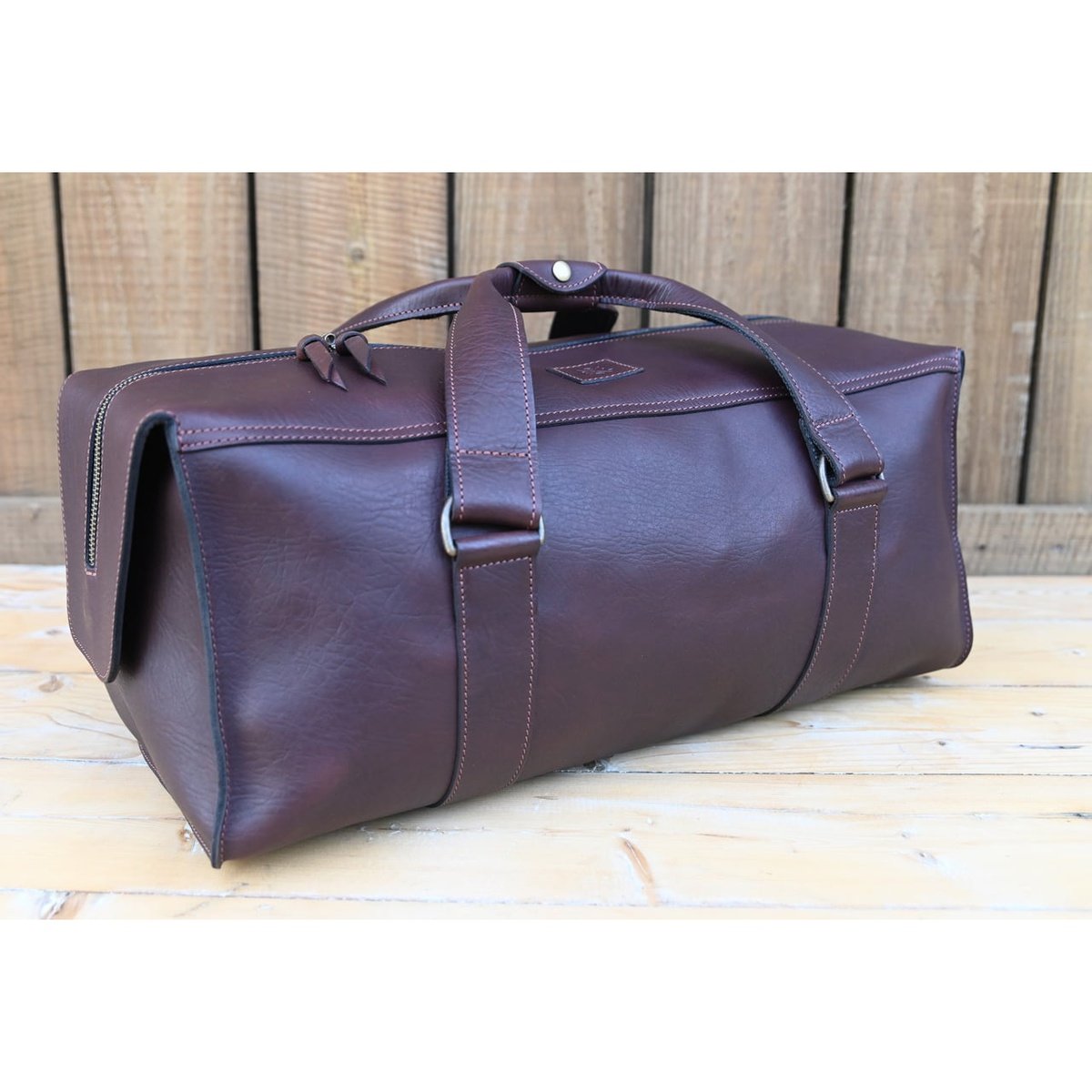 The Traveller - Engraving Test - Aussie Bush Leather
