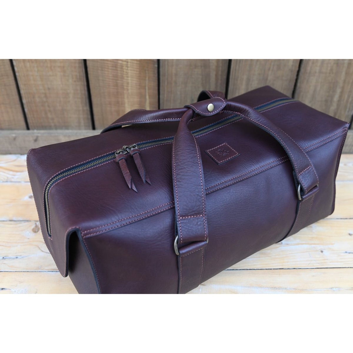 The Traveller - Engraving Test - Aussie Bush Leather