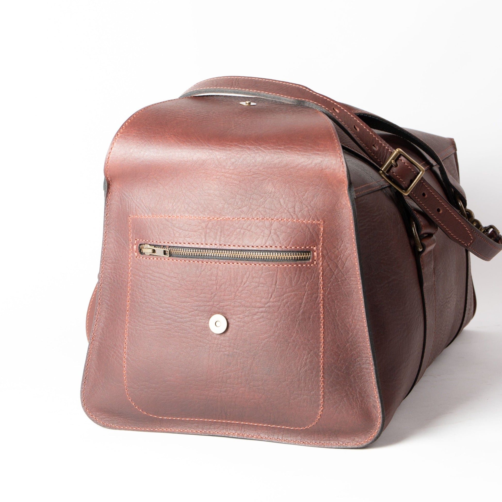 The Traveller - Engraving Test - Aussie Bush Leather
