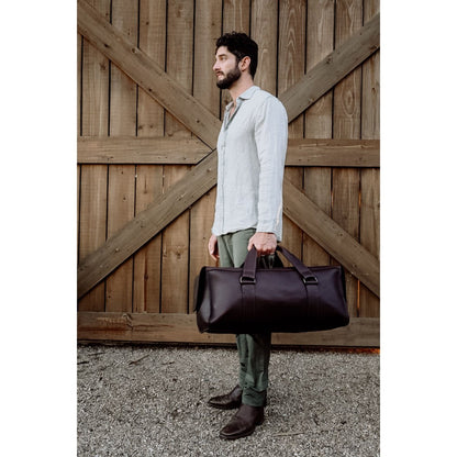 The Traveller - Engraving Test - Aussie Bush Leather