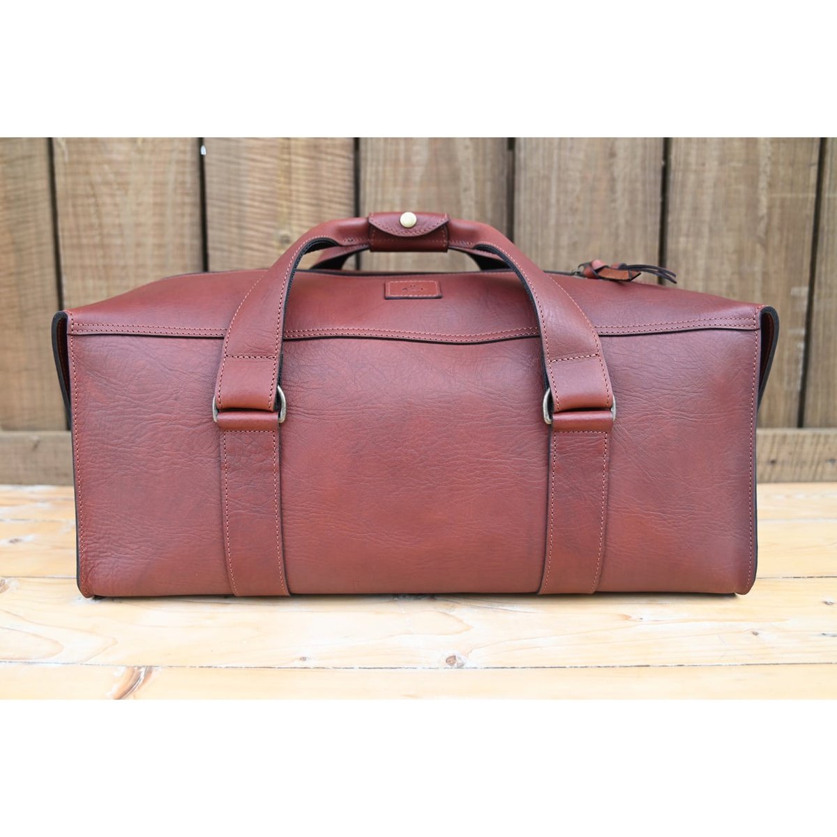 The Traveller - Engraving Test - Aussie Bush Leather