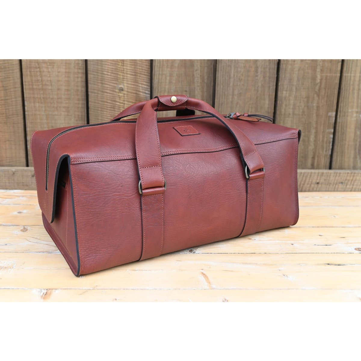 The Traveller - Engraving Test - Aussie Bush Leather
