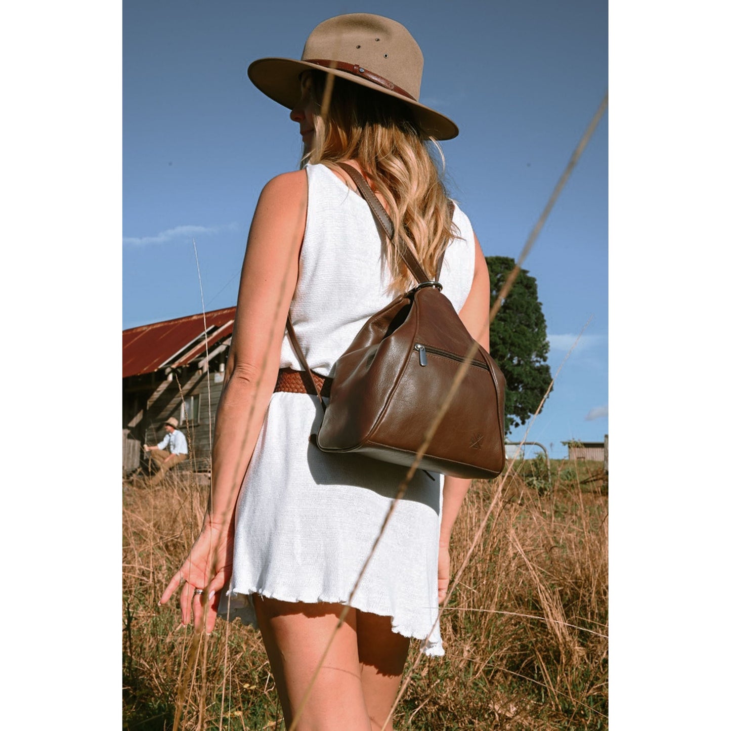 Tripack Backpack - Aussie Bush Leather