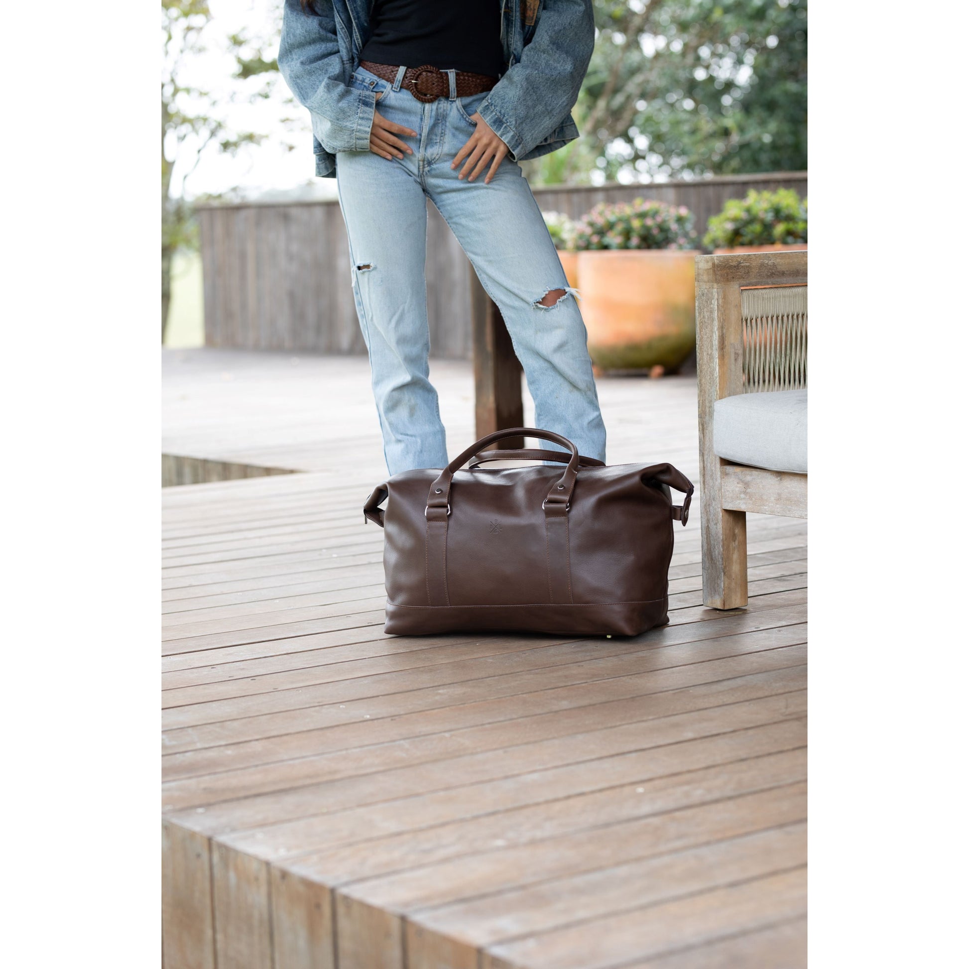 Voyager Weekender - Aussie Bush Leather