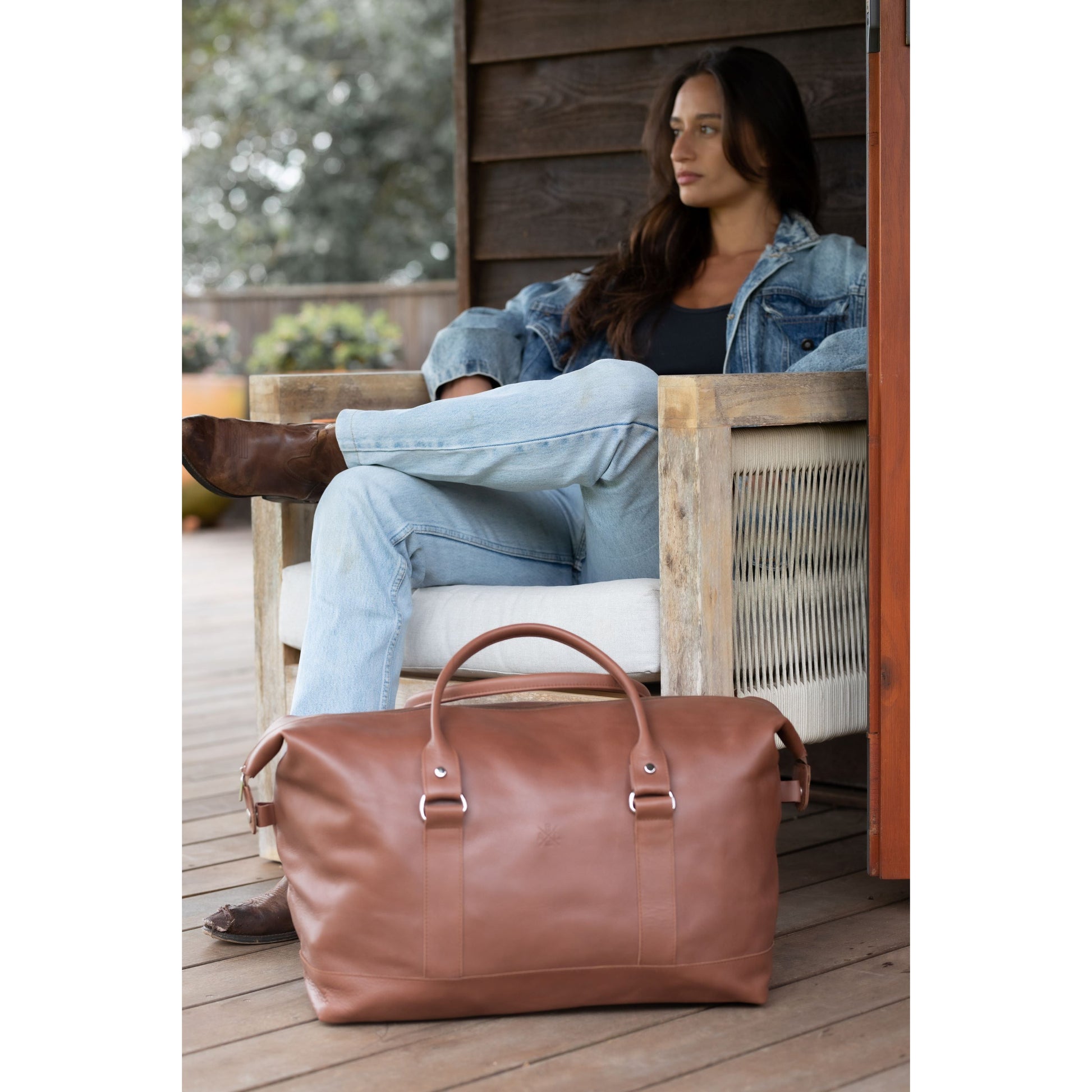 Voyager Weekender - Aussie Bush Leather