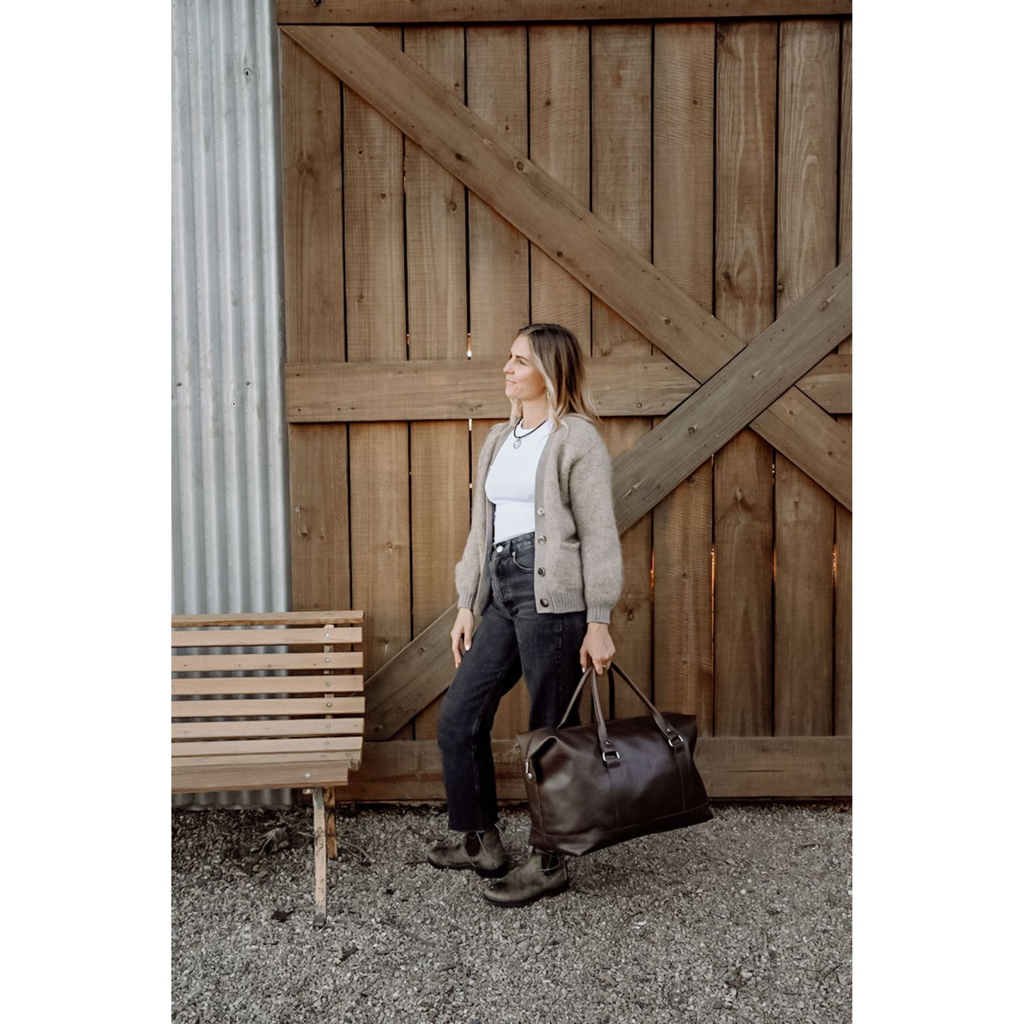 Voyager Weekender - Aussie Bush Leather