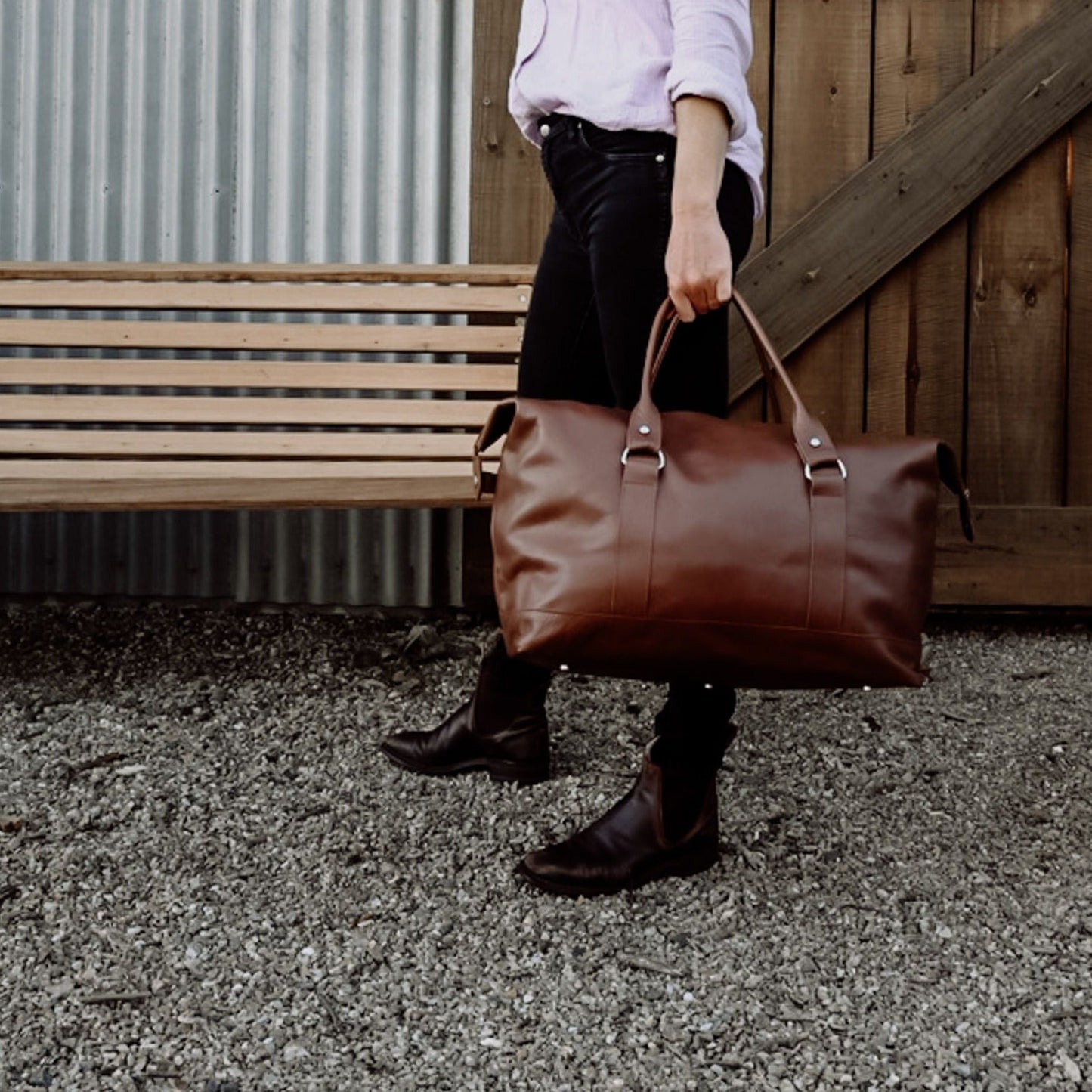 Voyager Weekender - Aussie Bush Leather