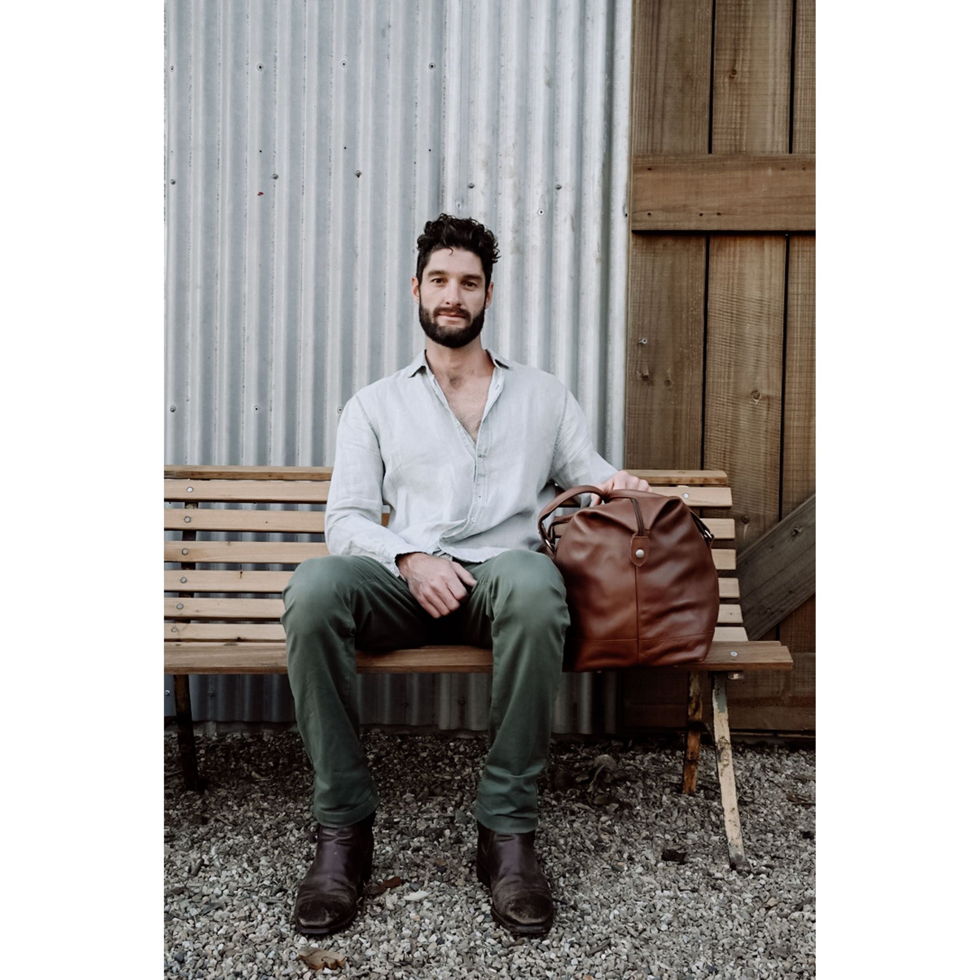 Voyager Weekender - Aussie Bush Leather