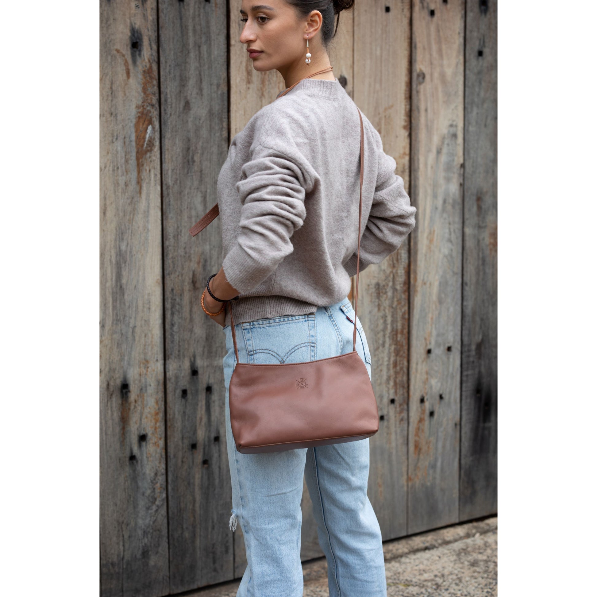 Waratah Shoulder Bag - Aussie Bush Leather