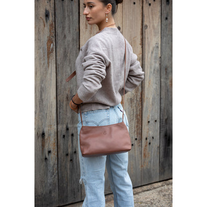 Waratah Shoulder Bag - Aussie Bush Leather