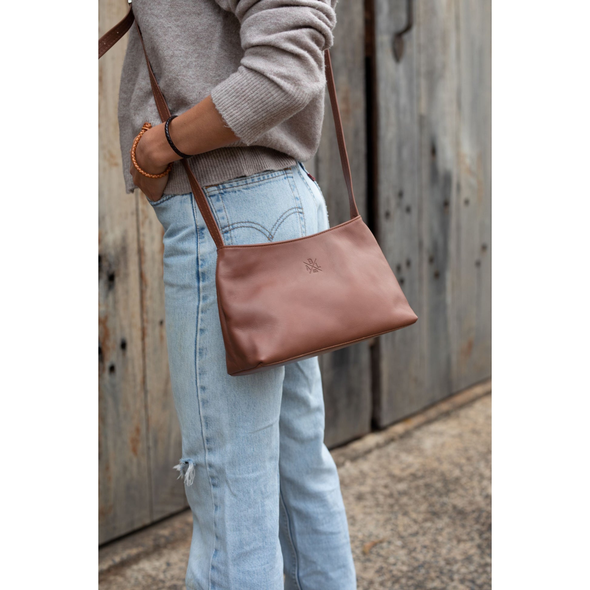 Waratah Shoulder Bag - Aussie Bush Leather