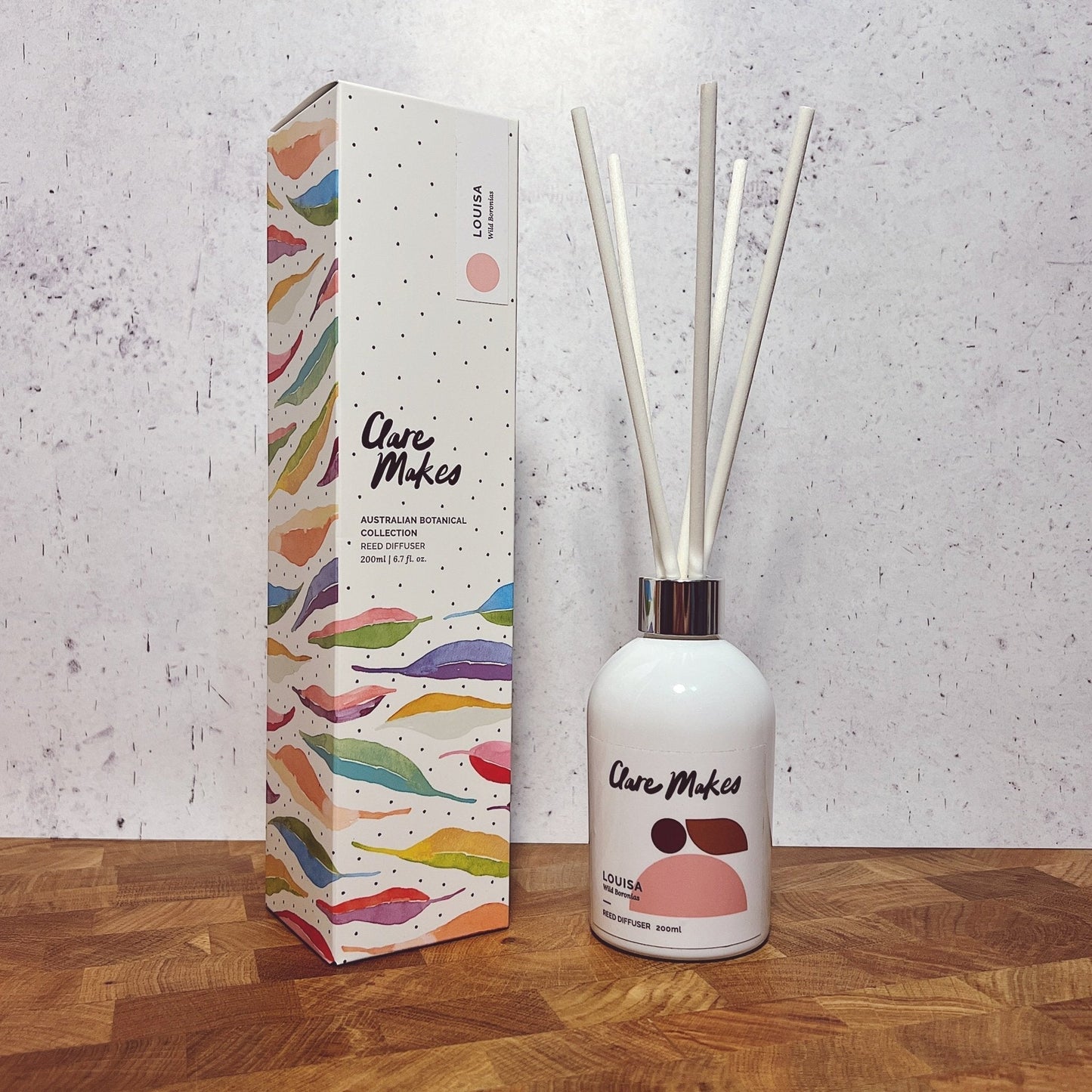 Clare Makes Louisa Reed Diffuser - Australian botanical scent